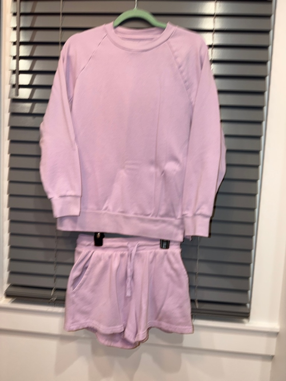 Collie from target sweater lounge set Lilac Sweatshirt XS & small Shorts Set
